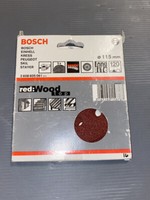 5X Bosch ExzenterschleifbläTter P120, FüR Holz