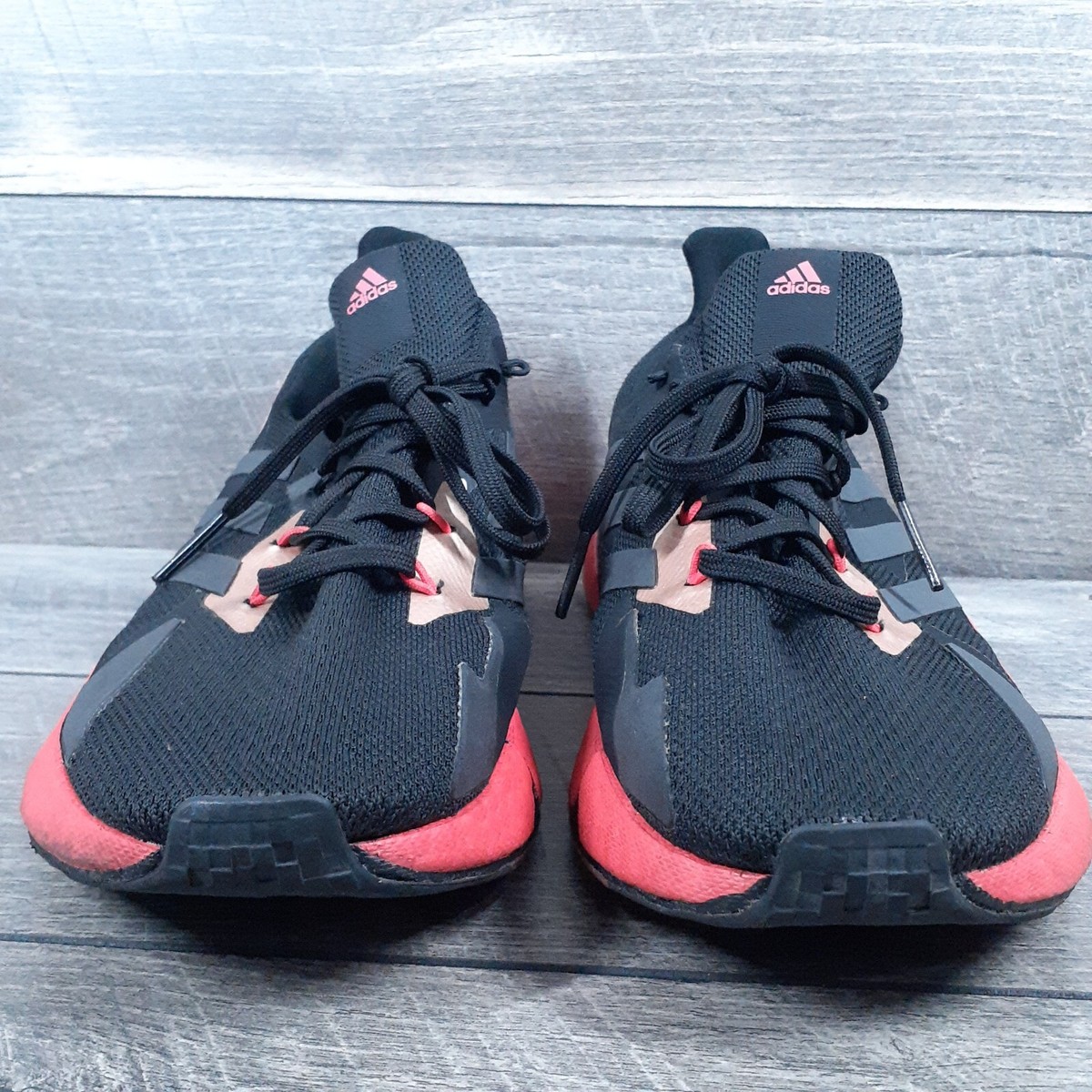 Adidas X9000L4 Boost Black Pink Running Shoes Limited FW8389 Adidas X9000L4 Boost Black Pink Running Shoes Limited FW8389