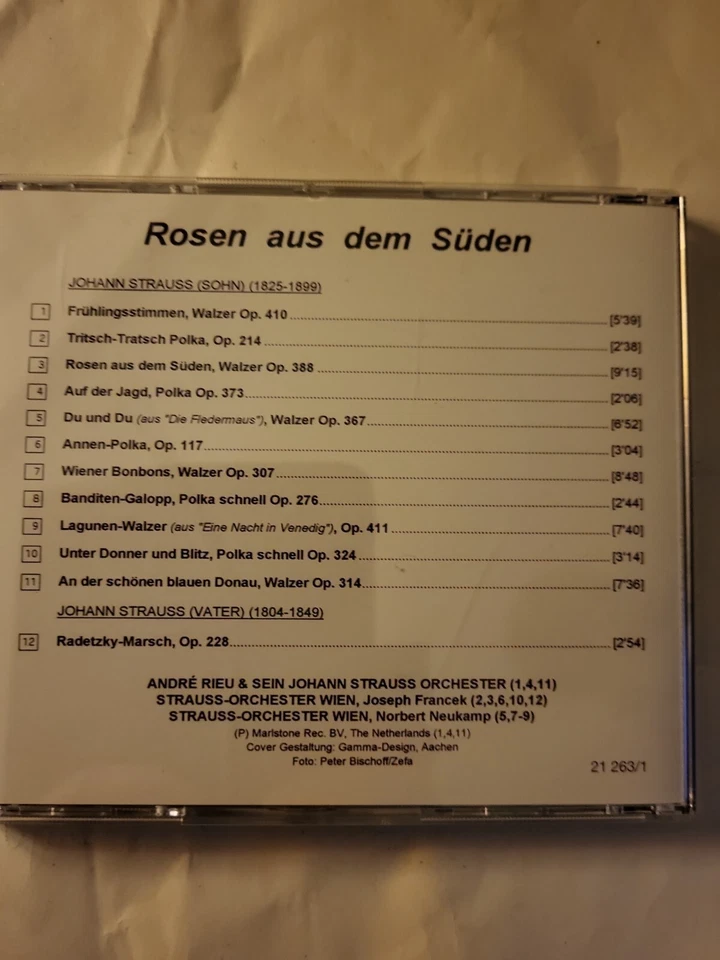 Rosen aus dem Süden | CD | Delta Music | 1998 - Bild 2 von 4