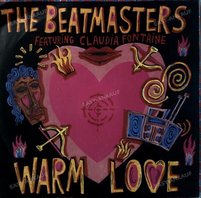 The Beatmasters Featuring Claudia Fontaine - Warm Love 7in (VG/VG) .