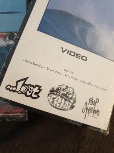 RARE SURFING COLLECTIBLE Quicksilver Pro Fiji 1999 VHS & Waves VHS both sealed - Picture 11 of 11
