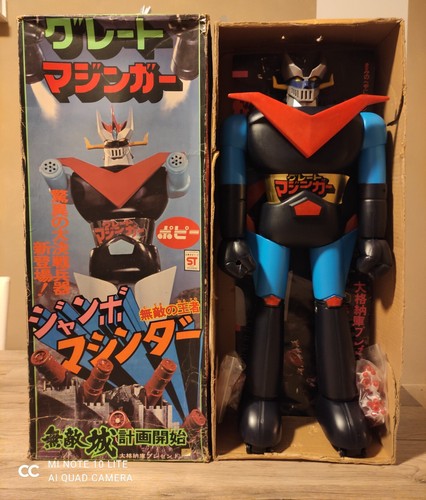 GREAT MAZINGER POPY JAPAN JUMBO gokin - 60 CM GRANDE MAZINGA Z - Foto 2 di 16