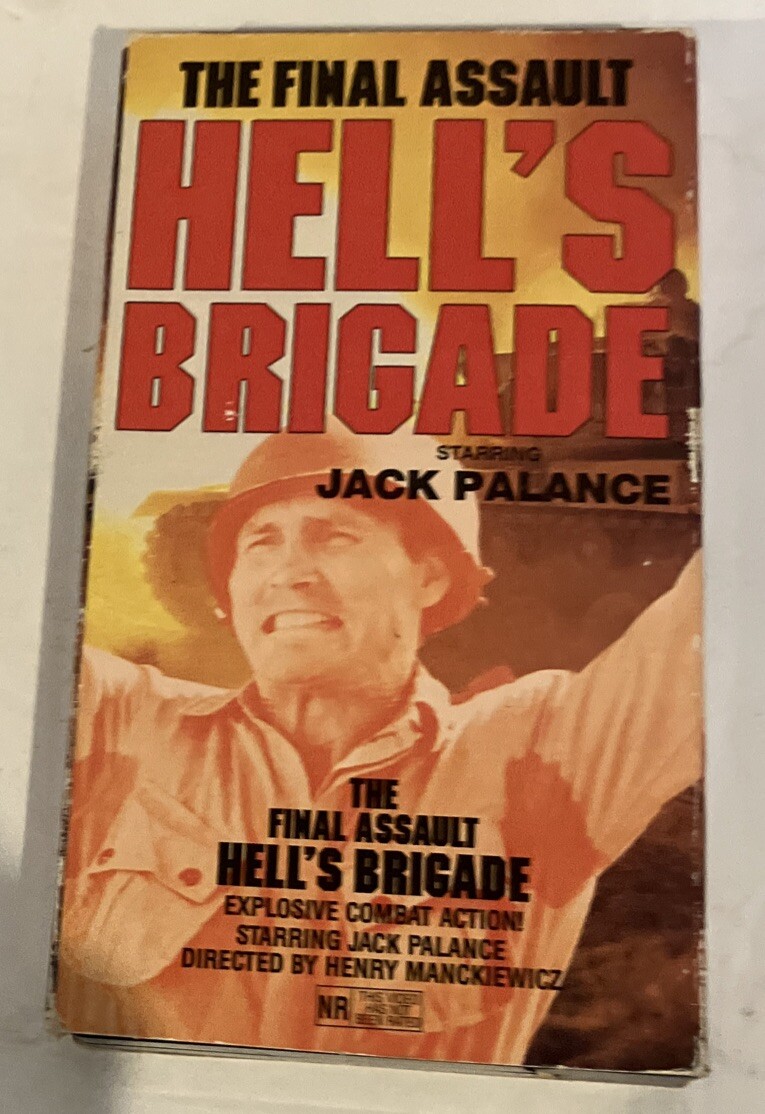 HELL'S BRIGADE THE FINAL ASSAULT (1969) VHS JACK PALANCE Rare | eBay