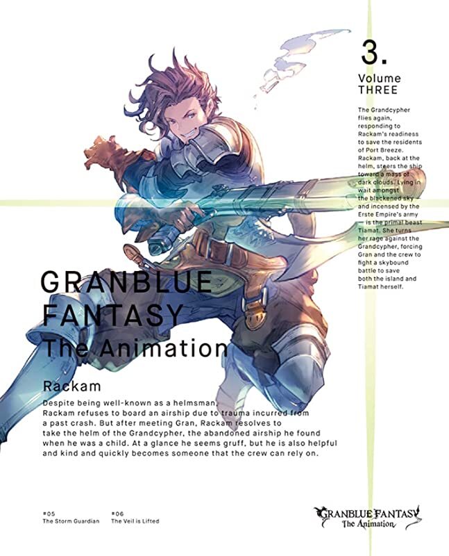GRANBLUE FANTASY The Animation 3 Blu Ray Japan Import Movie GRANBLUE FANTASY The Animation 3 Blu Ray Japan Import Movie