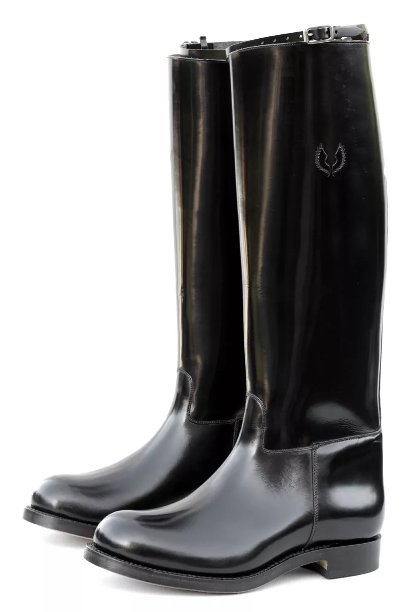 Black motorcycle hotsell riding boots