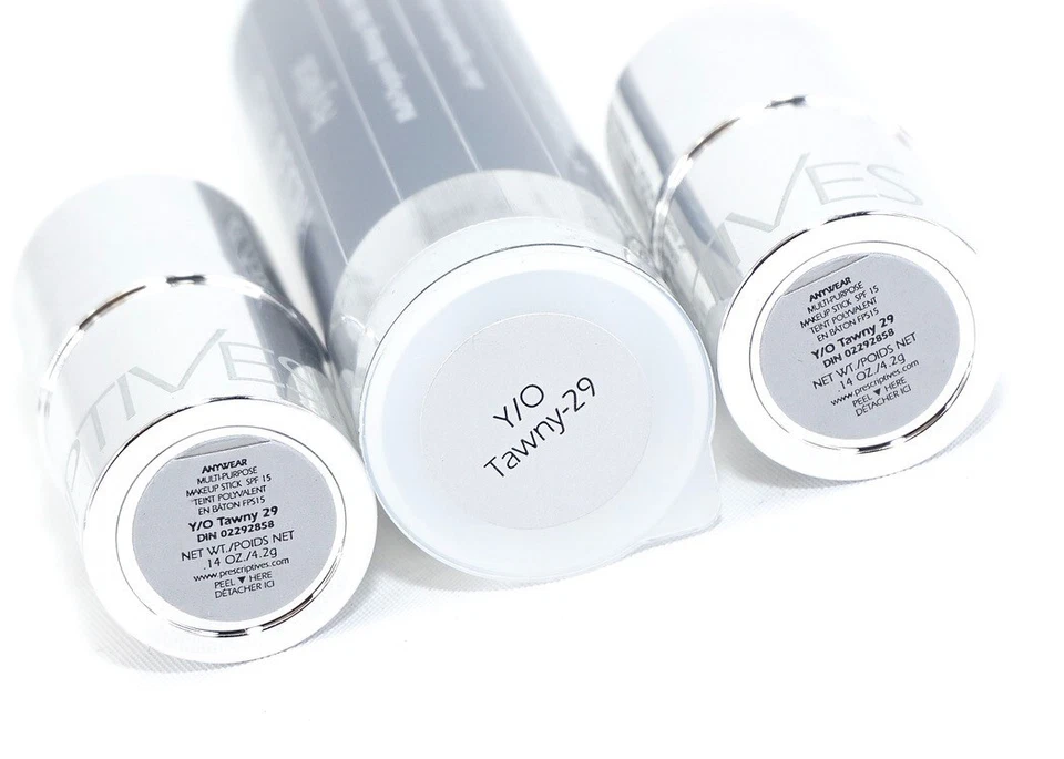 Prescriptives AnyWear Multi-Purpose Makeup Stick Duo ~Y/O Tawny 29~ [NIB] *Rare* - Image 3 of 3