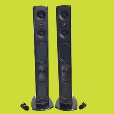 Pair Definitive Technology Mythos St Super Tower Standing Speakers Black #u1236