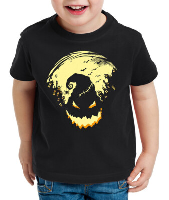 Boogie Man Halloween Kinder T-Shirt Nightmare Kostüm Monster Fasching Karneval