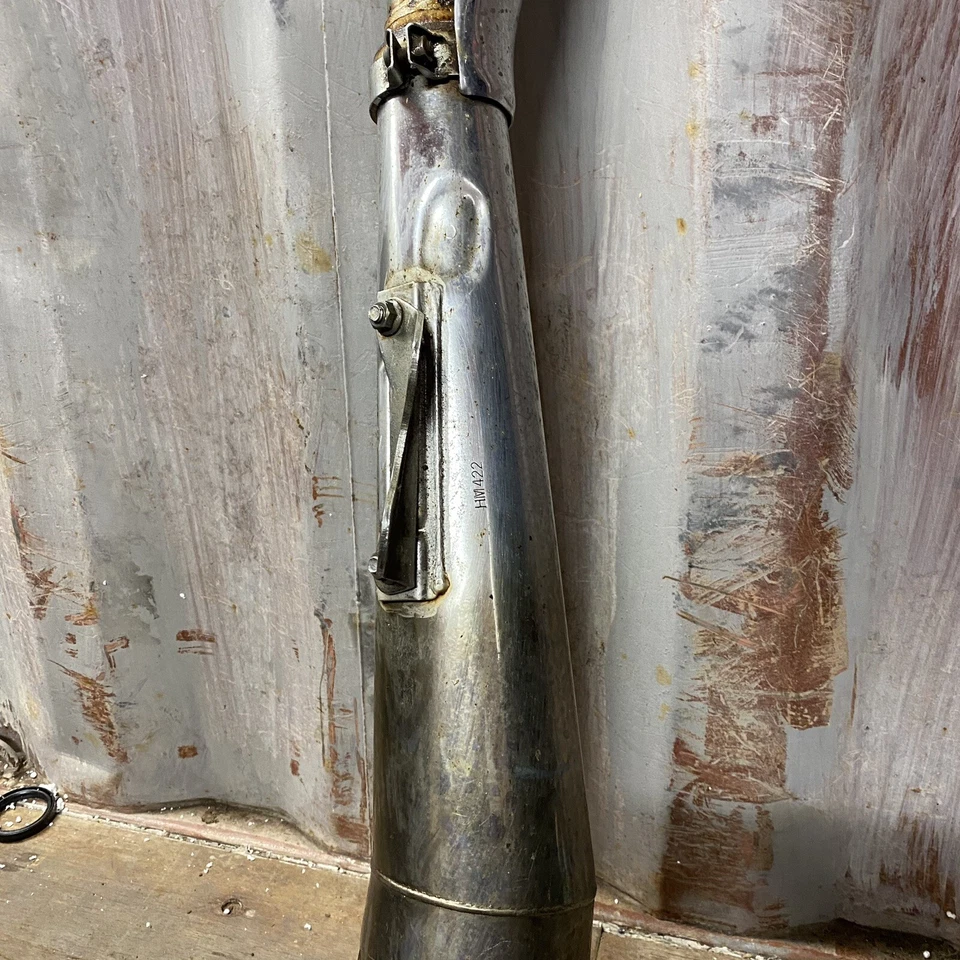 Tubos de escape laterales derechos originales Honda CBX CBX1000 OEM 1979 1980 Super Sport Foto 4 de 4