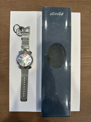 GaGaMILANO ガガミラノ Slim 5080 スリム 46mm 5080.1 GaGa Milano Slim 46mm STEEL | eBay