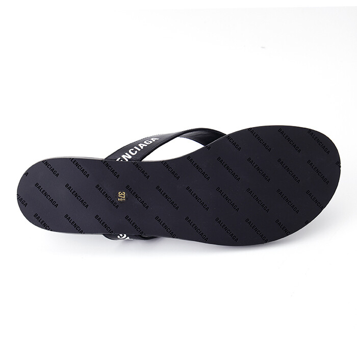 BALENCIAGA Sandals FLIP FLOP with storage bag Black US7 From BALENCIAGA Sandals FLIP FLOP with storage bag Black US7 From