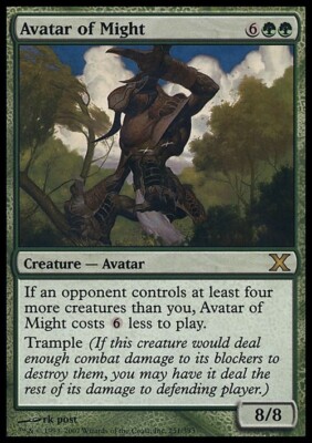 Avatar of Might ~ Zehnte Edition [ EX ] [ Magic MTG ]