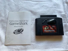 GameShark (Nintendo 64) Cartridge Plus Manual