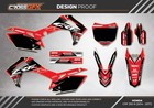 2014 2015 2016 2017 CRF 250R Graphics Kit HONDA CRF250R 250 R Decals Stickers