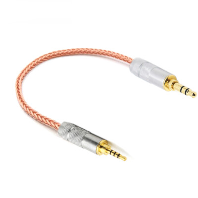 8 core 7N OCC 2.5mm Balanced Male to 3.5mm Stereo 3pole Male Adapter Cable