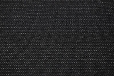 Dunkelgrauer Stoff Wolle 100% Fischgrätmuster anthrazit von m Anzugkleidung