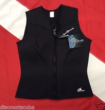 Lady Henderson NeoSport XPAN VEST scuba diving dredging 2.5mm zipper 8 to 14 fun