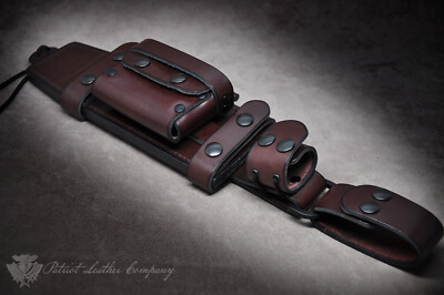 Fallkniven Knives Custom Leather Bushcraft Sheath - The Revolution
