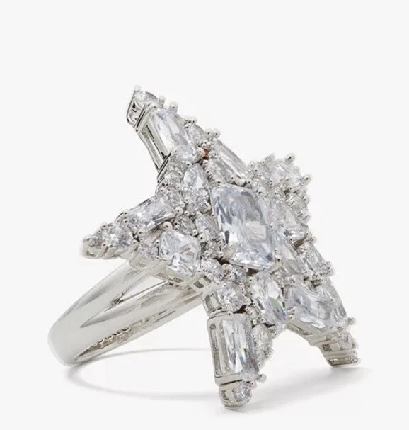 Kate Spade New York You're A Star Cocktail Ring Size 6 Or 7 New - Image 4 of 4