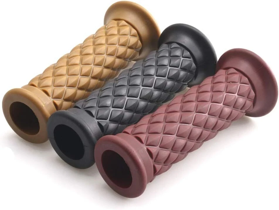 Motorcycle Retro Hand Handlebar 7/8" for Suzuki GSXR 1000 750 300 250 Non Slip Foto 2 de 4