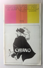 Playbill 1973 Cyrano at the Palace Theatre  - Christopher Plummer