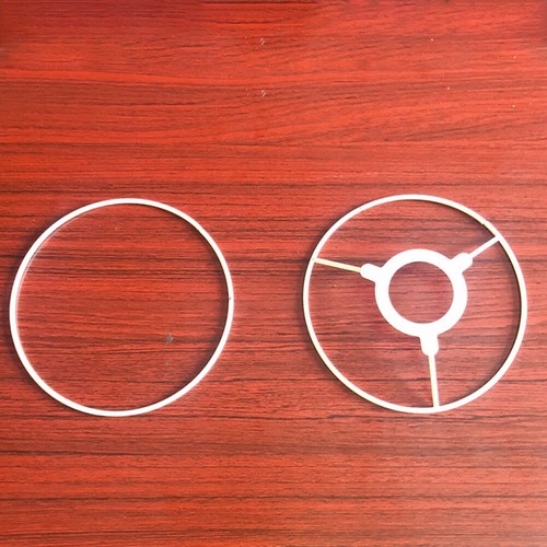 Metal Wires Table Lamp Shade Frame Drum Lampshade Ring Accessories