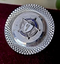Vintage Lamode Sterling Silver National Sheriff Association Pin