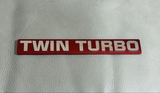 Nissan Gt-r Rb26 Skyline Twin Turbo Emblem Free Shipping