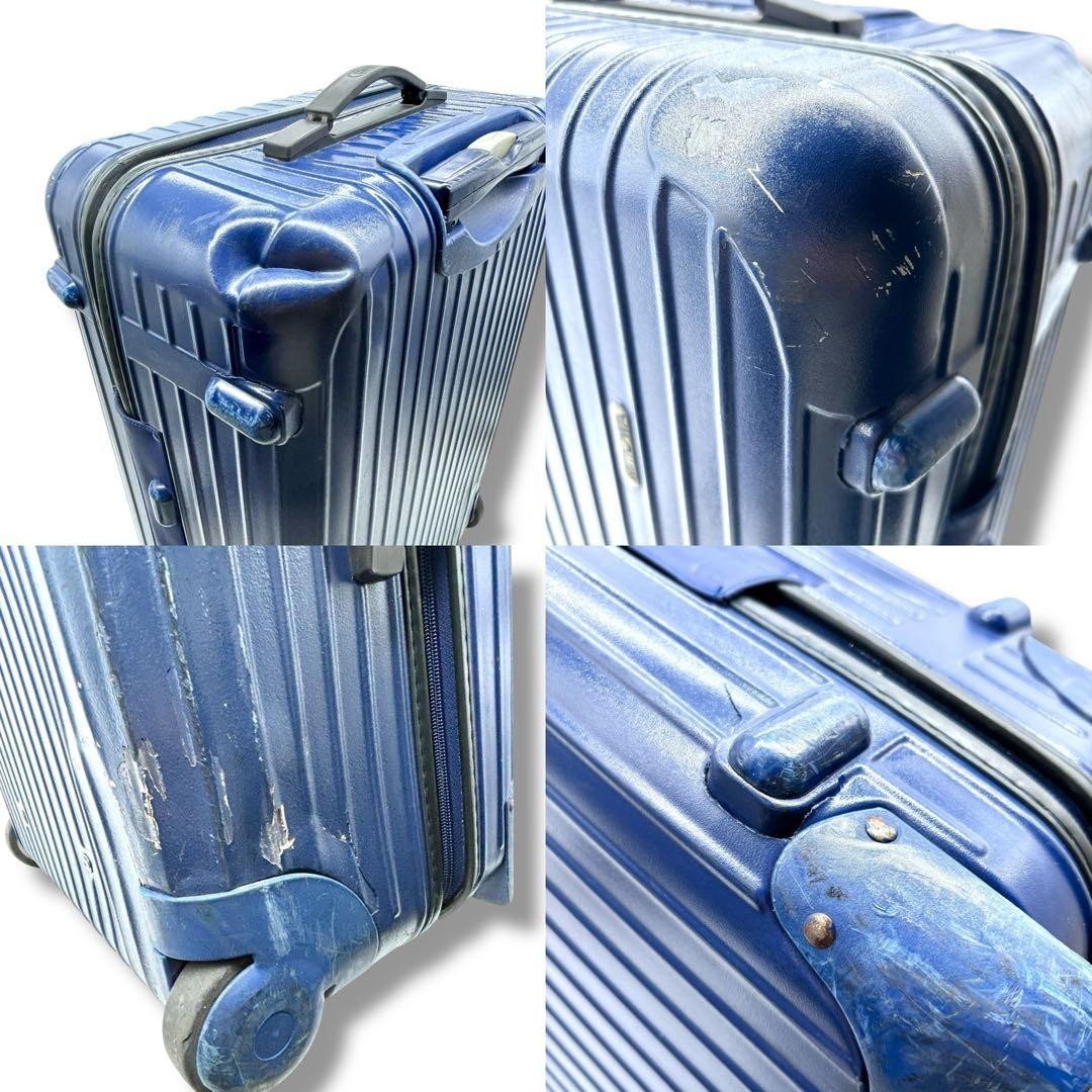 Rimowa Salsa 63L Blue 2-wheels Carry Case Suitcase 854.63 From