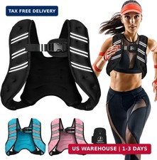 Weighted Vest for Women Men, 6lb/8lb/12lb/16lb/20lb/25lb/30lb Adjustable Weight