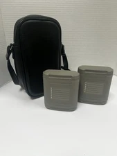 VTG ROWI SET OF 2 FILM PROTEC CASES WITH STORAGE POUCH EACH CASE HOLD 6 FILMS.
