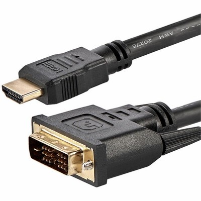 6ft HDMI To DVI D Adapter Cable Bi-Directional Video Converter Lead Wire