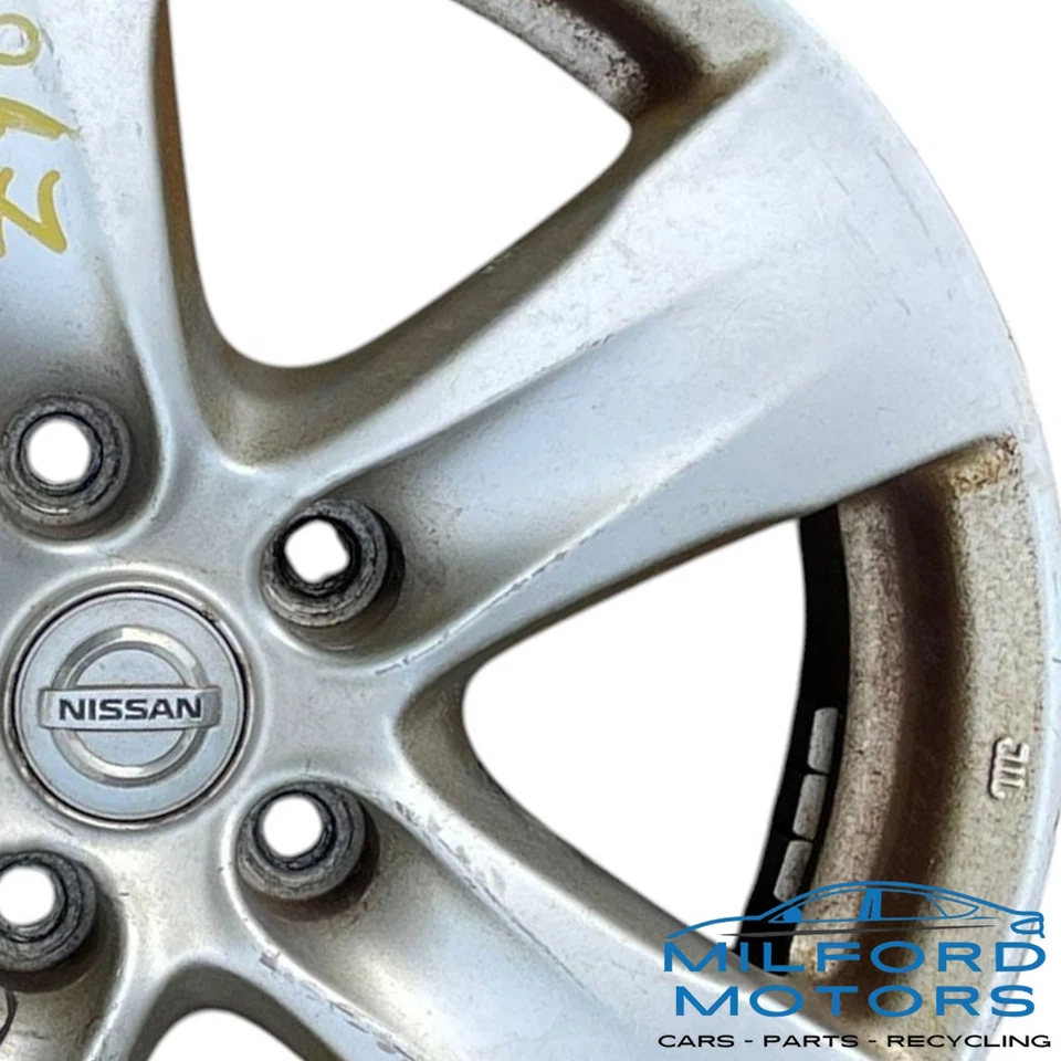 Aro de roda de liga leve grau A 5 raios 16X7 compatível com 2011-2017 Nissan Quest 3.5L - Imagem 2 de 4