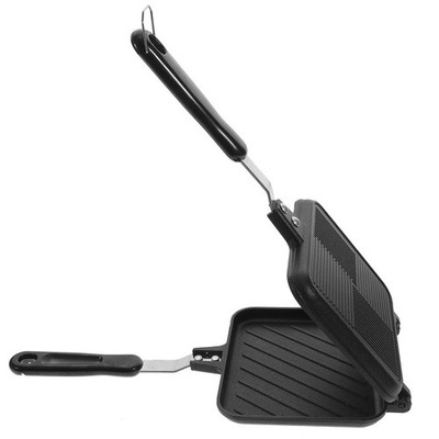 Frühstück Sandwichmaker Doppelseitige Antihaft-bratpfanne Kochpfanne Backpfanne