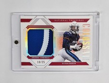 MINT #/25 GAME USED PRO BOWL PATCH 2018 National Treasures Colossal Budda Baker
