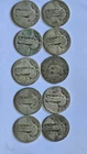 10 Standing Liberty Quarters 2oz of silver