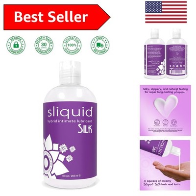 8.5 Fl Oz Silk Intimate Gel - Long-Lasting, Waterproof & Hypoallergenic Formula