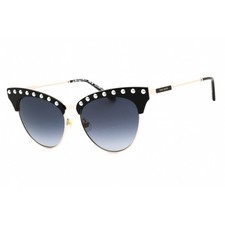 Kate Spade Women's Sunglasses Cat Eye Black Metal Frame ALVI/G/S/PEARL 0807 9O
