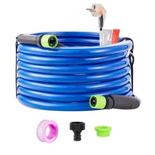 Uimoso 30ft Heated RV Water Hose Antifreeze & Safe for Drinking in Cold Weather