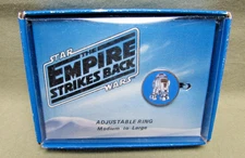 R2-D2 RING vintage 1980 LFL Star Wars Empire Strikes Back W. Berrie Jewelry