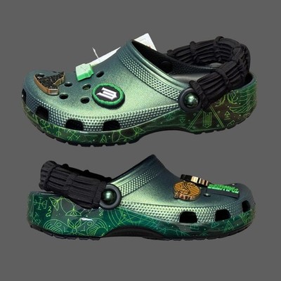 Crocs x Wicked Elphaba Classic Clog Glow In The Dark M5 W7