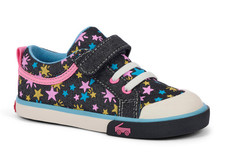 See Kai Run Kristin Black Denim/Stars - NEW