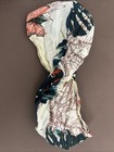 Boho Tropical Headband Elastic Head Wrap Women’s Hair Accessories Cream Green — photo 2