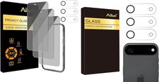 Ailun 3 Pack Privacy Screen Protector for iPhone Air 6.5 inch 3 Pack Lens