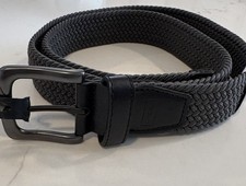 NEW Nike G-Flex Stretch Woven Golf Belt Men's Size Large 40-42 Dark Gray