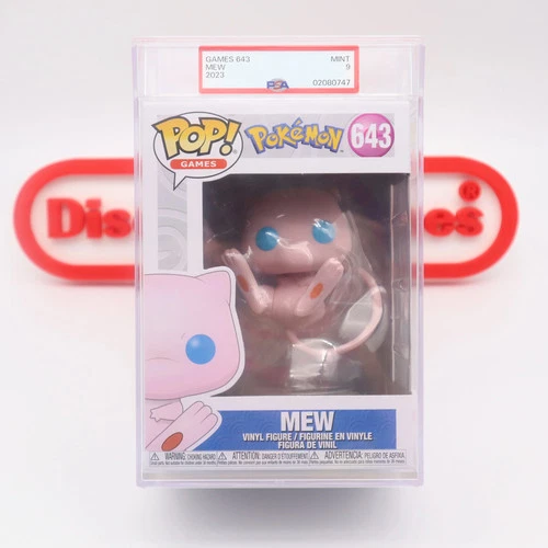 Funko POP! POKEMON: MEW #643 - PSA GRADED 9 MINT - NEW Authentic Factory Sealed!