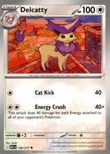 Delcatty 166/217 Uncommon Ascended Heroes Pokemon Near Mint