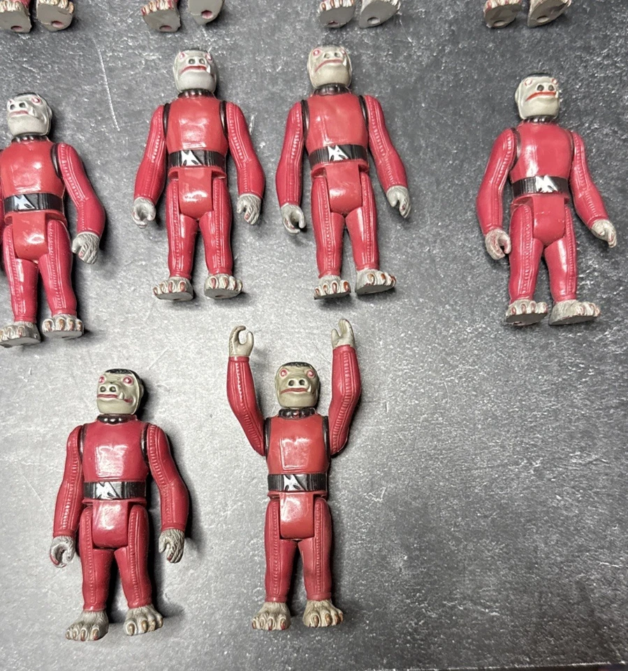 Star Wars Vintage 1979+ Lote De 12 Figuras De Acción Red Snaggletooth Bonito Kenner Foto 2 de 4