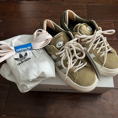 Brand New Adidas Bad Bunny Campus Wild Moss, Men Size 6, Women Size 7