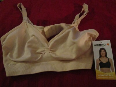 Medela Bravada Basics Comfort Maternity Nursing Convertible Bra 1450X5N Small